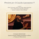 "Egidio da Viterbo. Orazioni per il Concilio Lateranense V"