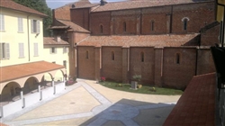 Inaugurazione del chiostro della Basilica di San Pietro in Ciel D'Oro a Pavia