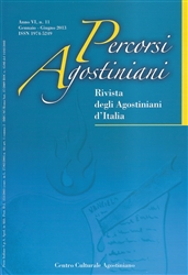 Nuovo numero della rivista Percorsi Agostiniani